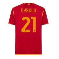 Dres AS Roma Paulo Dybala #21 Domaci 2023-24 Kratak Rukav